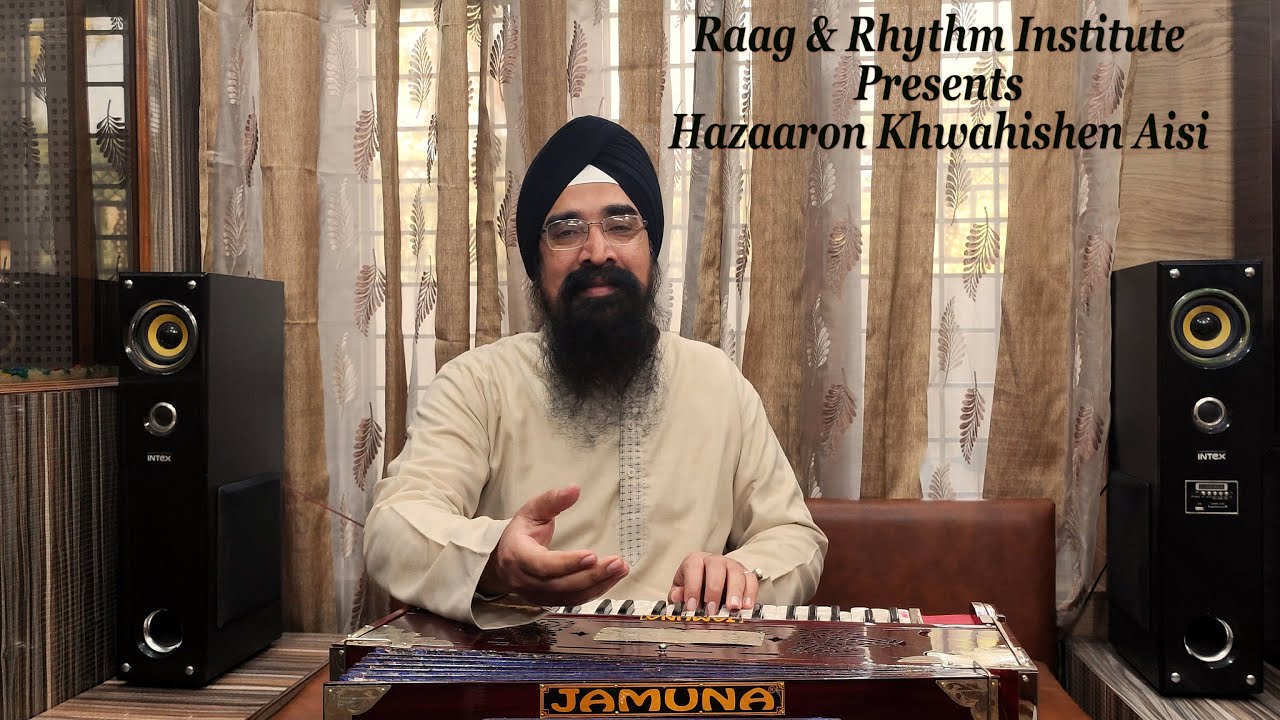 Hazaaron Khwahishen Aisi By Davinder Singh_Tribute To Mirza Ghalib ...