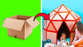 15 Amazing Crafts You Can Make From Cardboard || Smart Ideas For Reusing Your Garbage!