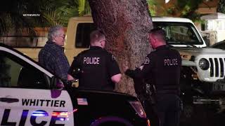 Whittier, CA: Man in Custody After 2-Hour Standoff Involves Rooftop Hopping to Evade Police