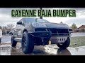 Offroad Cayenne | Eurowise Baja Bumper Install!