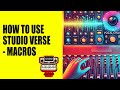 3. How To Use Preset Studio Verse Macros