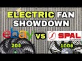 ELECTRIC FAN SHOWDOWN  - Ebay Electric Fan vs SPAL Electric Fan. Is SPAL The Best?