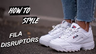 How to Style | Fila Disruptor Sneakers