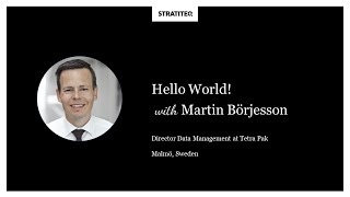 Hello World #023​ | Martin Börjesson about The Inteligent Enterprise
