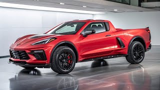 2025 Chevy Corvette Pickup UNVEILED – First Look at This Beast!