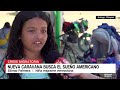 testimonios de la caravana migrante que buscan el