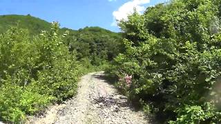 湯川林道：福島県会津若松市