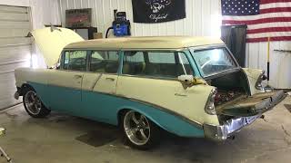 1956 Chevrolet wagon patina rat rod project