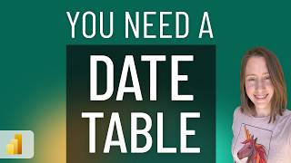 The BEST (free) Date Table Template - and how to use it!