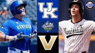 #13 Kentucky vs #12 Vanderbilt | SEC Tournament First Round | 2026 College Baseball Highlights