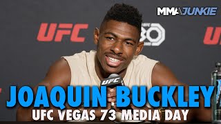 Joaquin Buckley 'Got Tired of Getting Knocked Out' at Middleweight | UFC Fight Night 224
