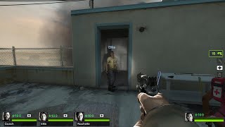 Left 4 Dead 2 (PC) - Nick Threatens to Beat Up Ellis