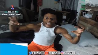 ISHOWSPEED SLEEP STREAM - BUT FANS PLAY CLIPS 🤣😂 (PT. 2)