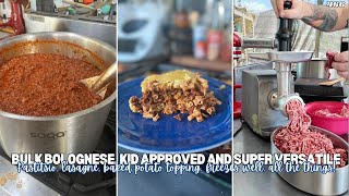 Bulk Bolognese \u0026 a couple of ways to use it! Keto Lasagne, Dairy free Pastitsio - Off Grid Australia