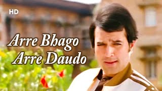 Arre Bhago Arre Daudo | Bandish (1980) | Rajesh Khanna | Asrani | Bindiya Goswami