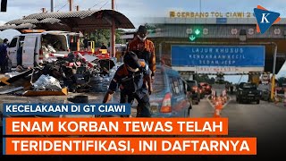 [FULL] 6 Korban Tewas Kecelakaan Beruntun di Tol Ciawi Teridentifikasi, Ini Daftarnya