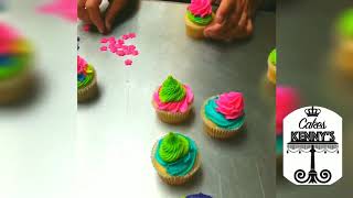 CUP CAKES  TROLLS KENNY'S CAKE PR