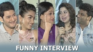 Sarileruneekevvaru Team Funny Interview | Mahesh Babu, Rashmika, Anil Ravipudi,Vijayashanthi