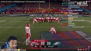 FlightReacts To Kansas City Chiefs vs. Philadelphia Eagles | 2023 Super Bowl Game Highlights!
