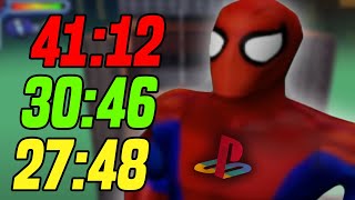 The Amazing History of Spider-Man (PS1) World Records