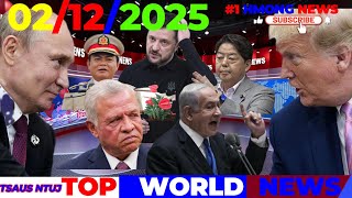 XOV XWM HMOOB (PM) 2/12/2025🎯PUTIN KAM NROG TRUMP THAM XAUS ROG UKRNE, ISRAEL, TAIWAN, CHINA, INDIA