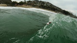 RAW POV // Bodyboarding RIDUCULOUSLY SHALLOW Sandbar