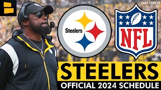 Pittsburgh Steelers 2024 NFL Schedule, Opponents And Instant Analysis