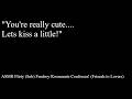 ASMR Flirty (Sub) Femboy Roommate Confesses! (Friends to Lovers) (Kisses)