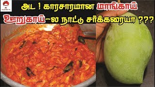 #Pickle அட ! காரசாரமான மாங்காய் ஊறுகாய்- ல நாட்டு சர்க்கரையா ? | Homemade Spicy Mango Pickle |