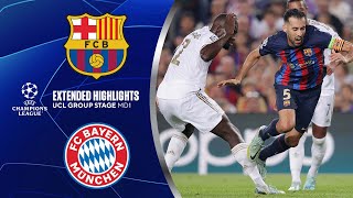 Barcelona vs. Bayern: Extended Highlights | UCL Group Stage MD 5 | CBS Sports Golazo