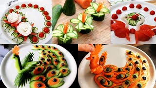 Art In Vegetable & Fruit Carving | Food Decoration | Party Garnishing