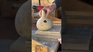 How to Make a Birdhouse (with a Birdhouse Gourd!)