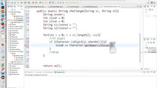 Java String Processing Method Challenge (AP Computer Science)