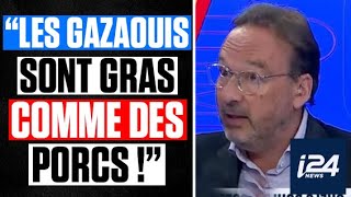 I24News : Propos INHUMAIN sur les PALESTINIENS (Laurent Cigé)