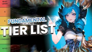 TIERLIST FOR THE MOST IMPORTANT FUNDAMENTALS IN LOL TO IMPROVE [PREMIUM GUIDE]