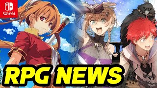 Nintendo Switch \u0026 MAJOR RPG News! Trails in the Sky 1st Chapter, Ys X Proud Nordics + MORE!