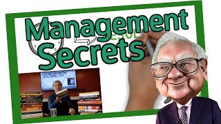 Warren Buffet Management Secrets - Animated Book Summary