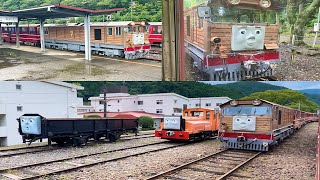 【トーマスの新しい仲間トビー登場💗】ラスティー・いたずら貨車・いじわる貨車／大井川鐵道井川線