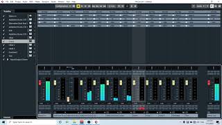 การแยกแท็กกลอง ActiveDrum 2 แบบละเอียด ในโปรแกรม Cubase เพื่อนำเอาไปมิก