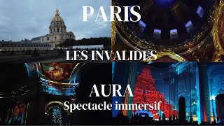 Paris - AURA Spectacle immersif aux Invalides  #paris #vlog #parisvlog