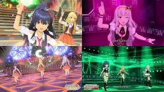 【高画質】ステラステージ・ミリシタで「オーバーマスター」MV比較【アイドルマスター】