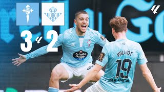 Celta Vigo vs Real Betis 3-2 Resumen | LALIGA EA SPORTS - 2024/2025