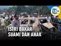 Istri Jadi otak Pembunuhan, Sewa 4 Pembunuh Bayaran untuk Bakar Suami dan Anak di Sukabumi