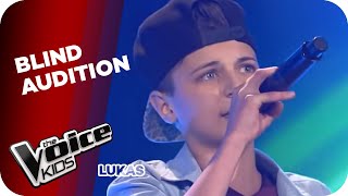 Macklemore - Can't hold us (Lukas) | The Voice Kids 2014 | Blind Audition | SAT.