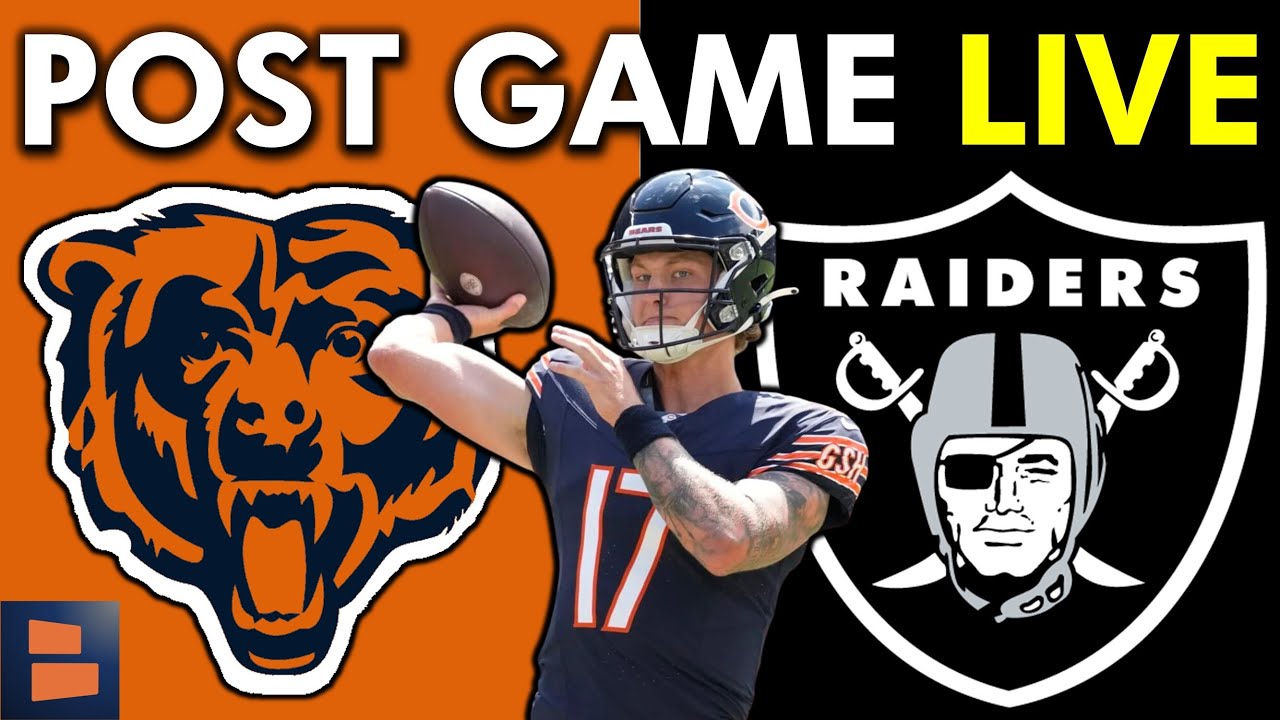 Chicago Bears Vs. Las Vegas Raiders LIVE Post Game Show - YouTube