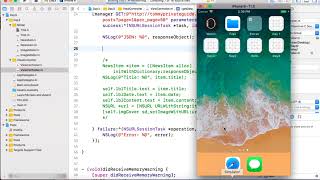 Objective-C Parser List Json 1