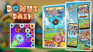 Donut Dash || Construct 3 Game Template || Source code
