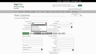 Creating Customers Items and Suppliers