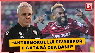 IL PIERDE Rapid pe Aaron Boupendza?! ANUNTUL FACUT DE MARIUS SUMUDICA