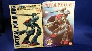 Tactical Pod Glaug versions Imai et Bandai au 1/100 (Macross / Robotech)